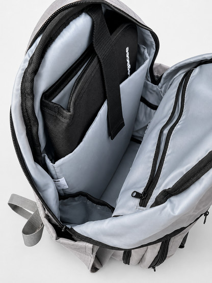 Unisex Nappy Backpack Grey