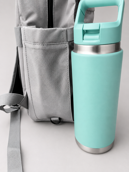 Unisex Nappy Backpack Grey