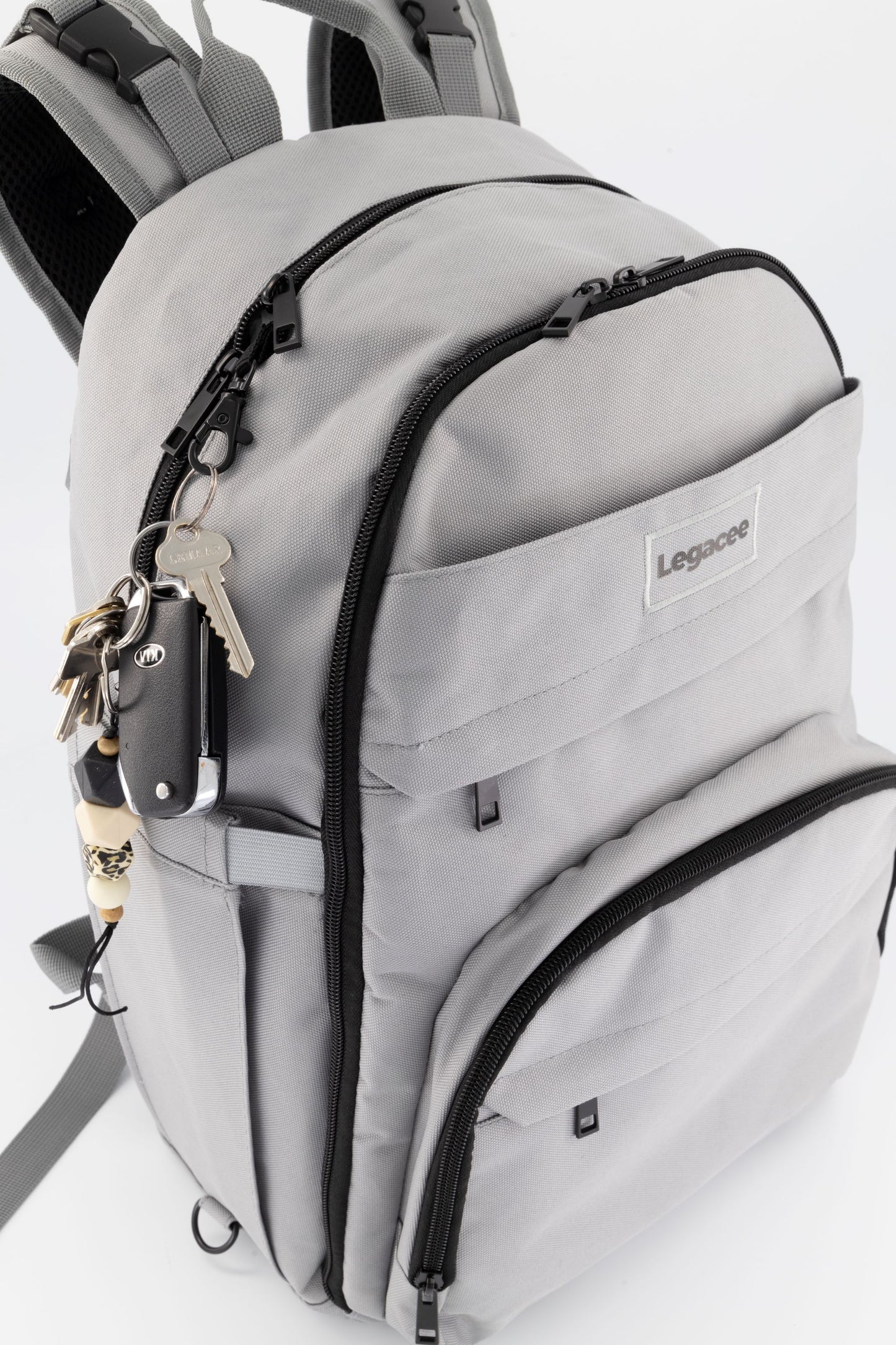 Unisex Nappy Backpack Black