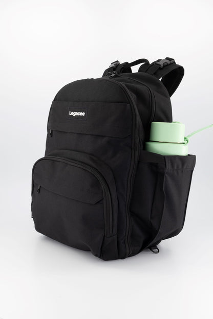 Unisex Nappy Backpack Black