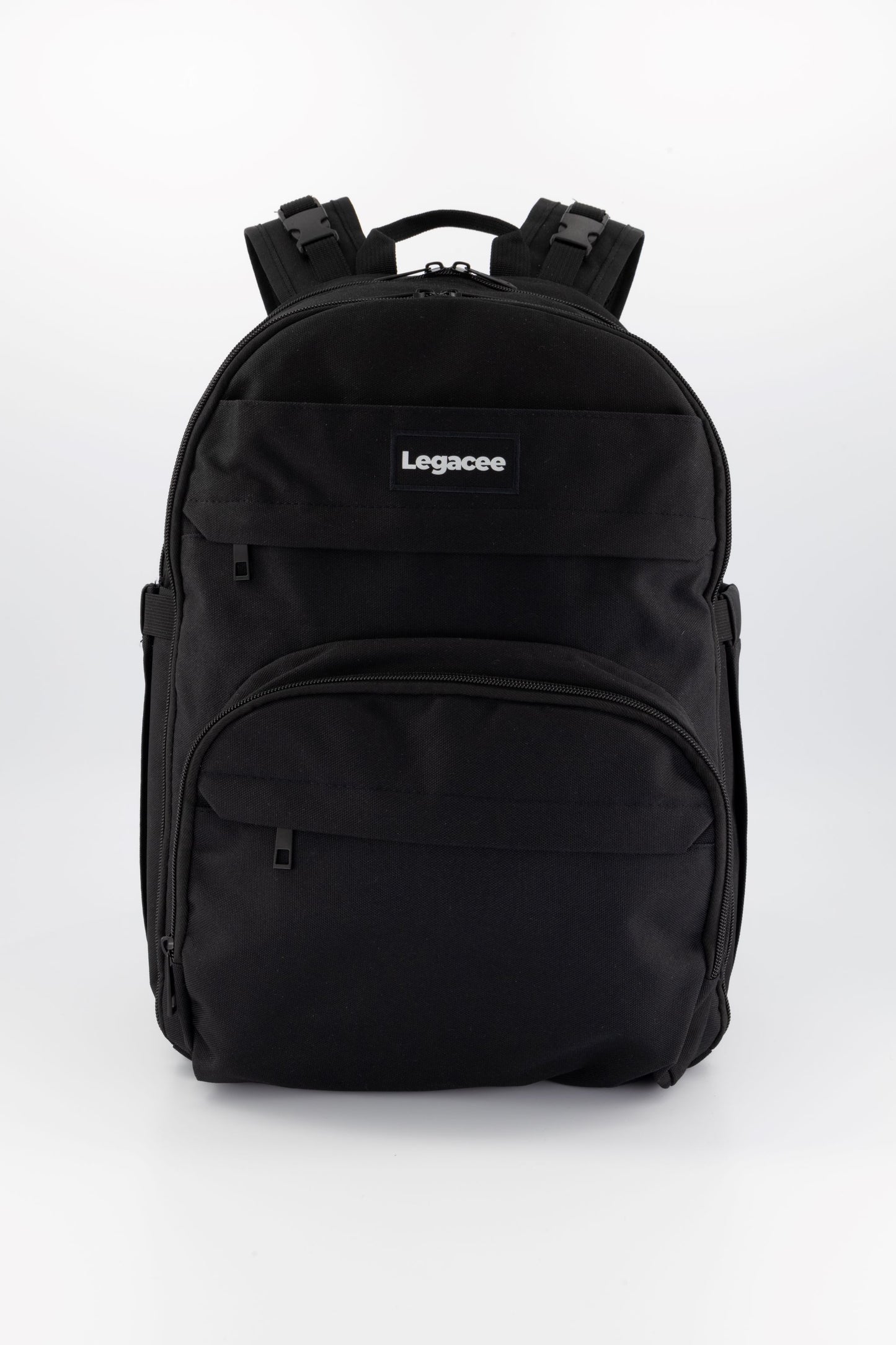 Unisex Nappy Backpack Black