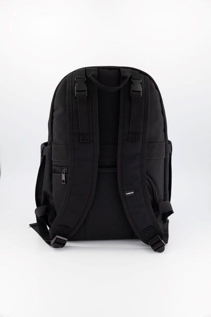 Unisex Nappy Backpack Black