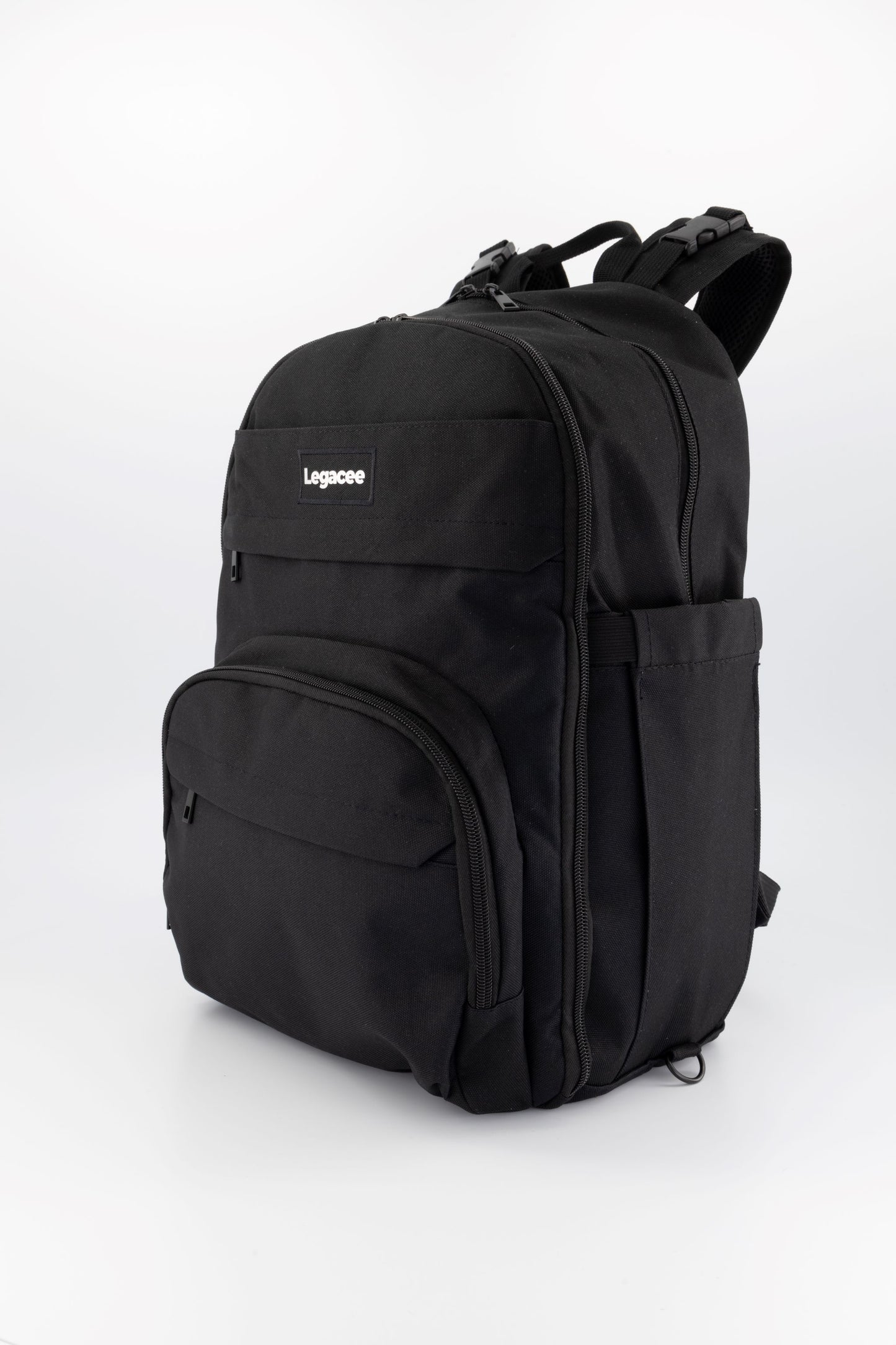Unisex Nappy Backpack Black