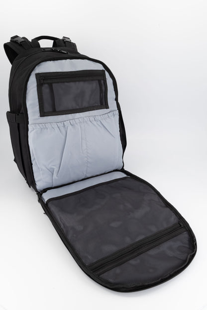 Unisex Nappy Backpack Black
