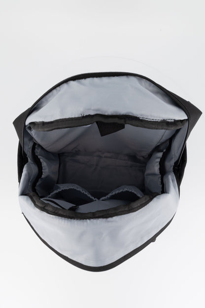 Unisex Nappy Backpack Black