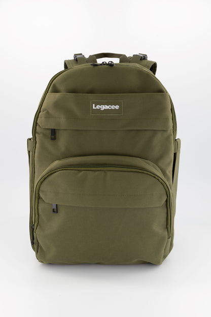 Unisex Nappy Backpack Khaki Green
