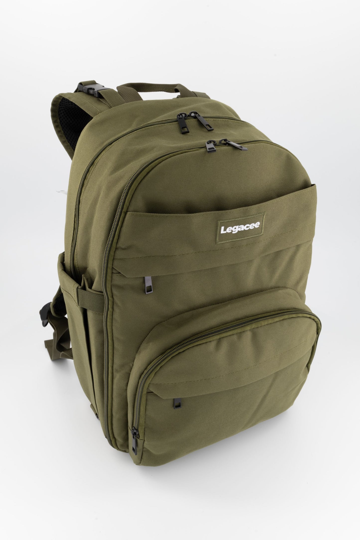 Unisex Nappy Backpack Khaki Green